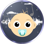 Sleep baby – white noise icon