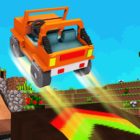 Blocky Car Stunts : Impossible Tracks icon