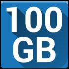 100GB Free Cloud Storage Degoo icon