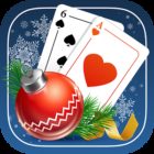 Solitaire Game. Christmas icon