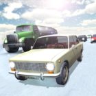 Russian Winter Traffic Racer icon