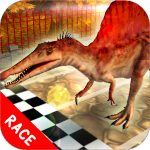 Dino Pet Racing Game : Spinosaurus Run !! icon