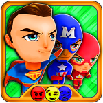 My Little Tiny Superhero: Cartoon Emoji Simulator icon