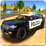 Crime City Police Car Driver icon