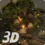 Magic Tree 3D Live Wallpaper icon