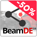 Beam DE 2.0 : Car Crash Game icon