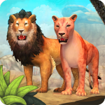 Lion Family Sim Online icon