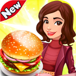 Cooking Crazy Food Restaurant Burger Fever Games icon