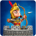 Tiny Romans Castle Defense – Archery Games icon