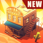 Wild West Idle Tycoon Tap Incremental Clicker Game icon