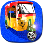 Tuk Tuk drive Traffic Simulator 3D icon