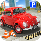 Classic Car Parking Real Driving Test icon