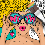 Girls Coloring Book icon