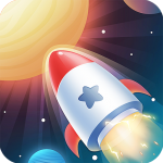 Idle Rocket – Aircraft Evolution & Space Battle icon