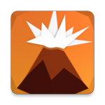 Volcano: protect land. Save the planet icon