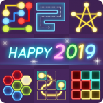 Puzzle Glow: Brain Puzzle Game Collection icon