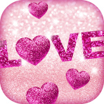 Glitter Love Wallpaper icon