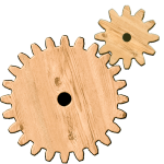 Gears logic puzzles icon