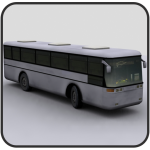 Bus Parking 3D icon