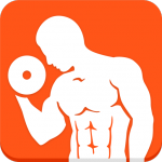 Dumbbells home workout icon