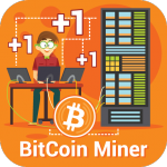 Bitcoin Miner Idle Clicker Tycoon icon