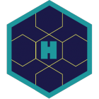 Hex planet puzzle icon