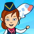 My Airport City: Kids Town Airplane Games icon