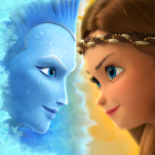 Snow Queen: Frozen Fun Run. Endless Runner Games icon