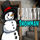 Horror Snowman Granny Game icon