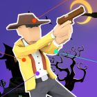 Cowboy war 3D – Halloween icon