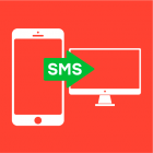 SMS to phone/mail – auto redirect icon