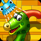 Dr. Dino Bath, dress & potty – Joy Preschool Game icon