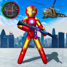 Iron Stickman Rope Hero War Gangstar OffRoad icon