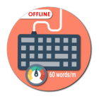 Typing Speed Test – Typing Master – Offline icon