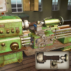 Lathe Machine 3D: Milling & Turning Simulator Game icon