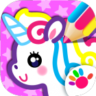 Children Coloring Games for Girls! Kids Colouring icon