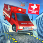 Roof Jumping Ambulance Simulator – Rooftop Stunts icon