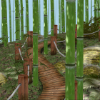 Bamboo Forest 3D Live Wallpaper icon