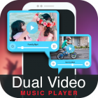 2X Dual Video Music Player icon