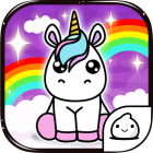 Unicorn Evolution – Idle Cute Clicker Game Kawaii icon