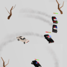 Survival Derby 3D – car racing & running game icon