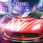 Speeding ahead: racing legend icon