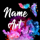 My Name Art – Text on Pictures and Photo Editor icon