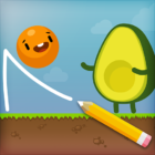 Where’s My Avocado? Draw lines icon