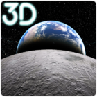 Earth & Moon Parallax 3D Live Live Wallpaper icon