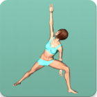 Yoga daily workout for flexibility and stretch icon