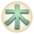 Japanese Kanji Tree icon