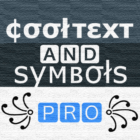 PRO Symbols, Nicknames, Letters, Text tools icon