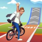 Bike Hop: Crazy BMX Bike Jump 3D icon