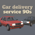 Car delivery service 90s: Open world driving icon